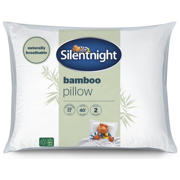 Silentnight Hollowfibre Bamboo Eco Pillow  0