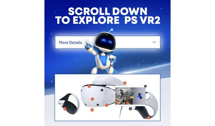 Buy PlayStation VR2 Headset, Virtual Reality Headsets