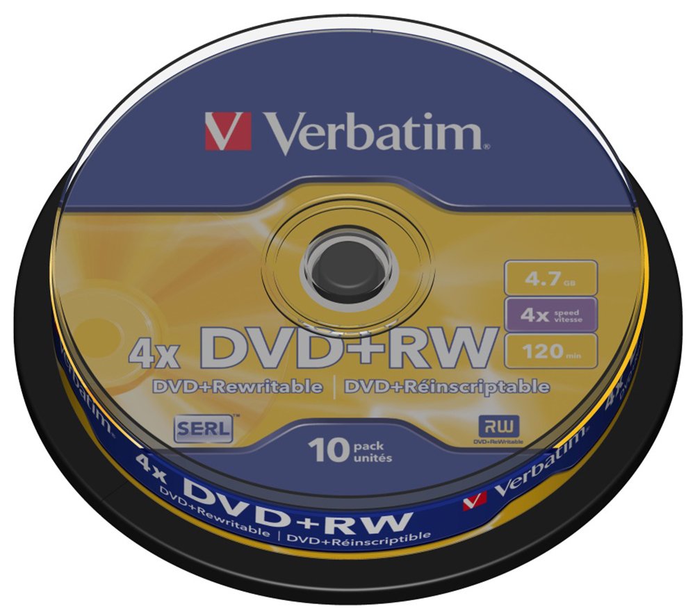 Verbatim DVD+RW 4X Speed Review