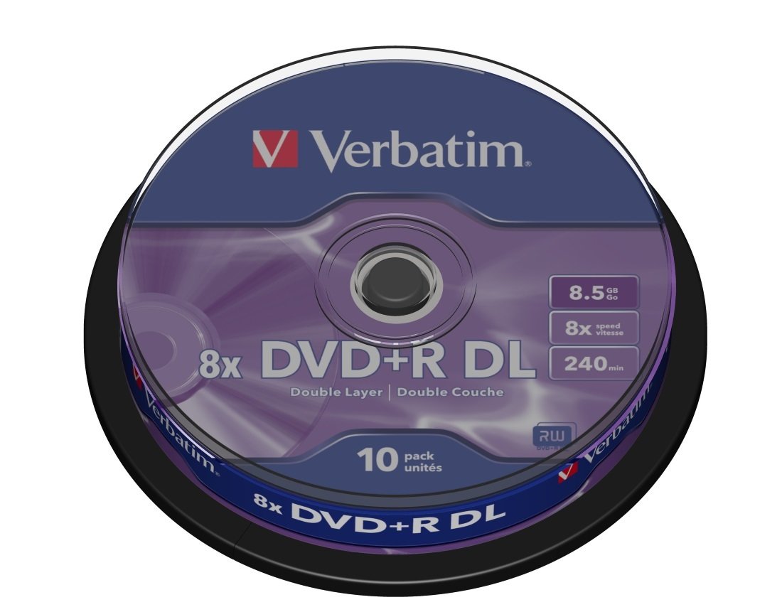 Verbatim DVD R 8x Speed - 10 Pack Spindle