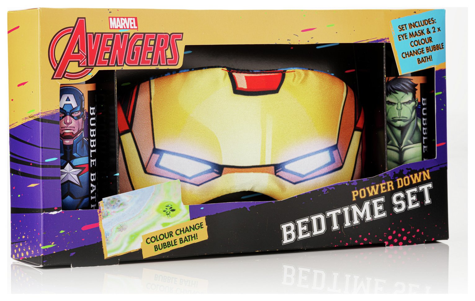 Marvel Avengers Power Down Bedtime Set
