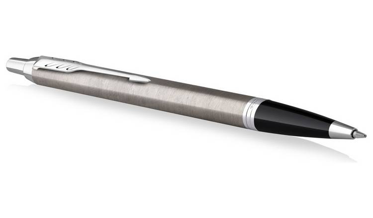 Parker Stainless Steel With Chrome Trim  Ballpoint Pen- Blue