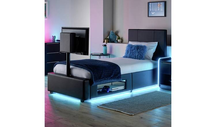 Single tv bed argos discount