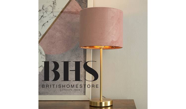 Rose gold lamp store argos