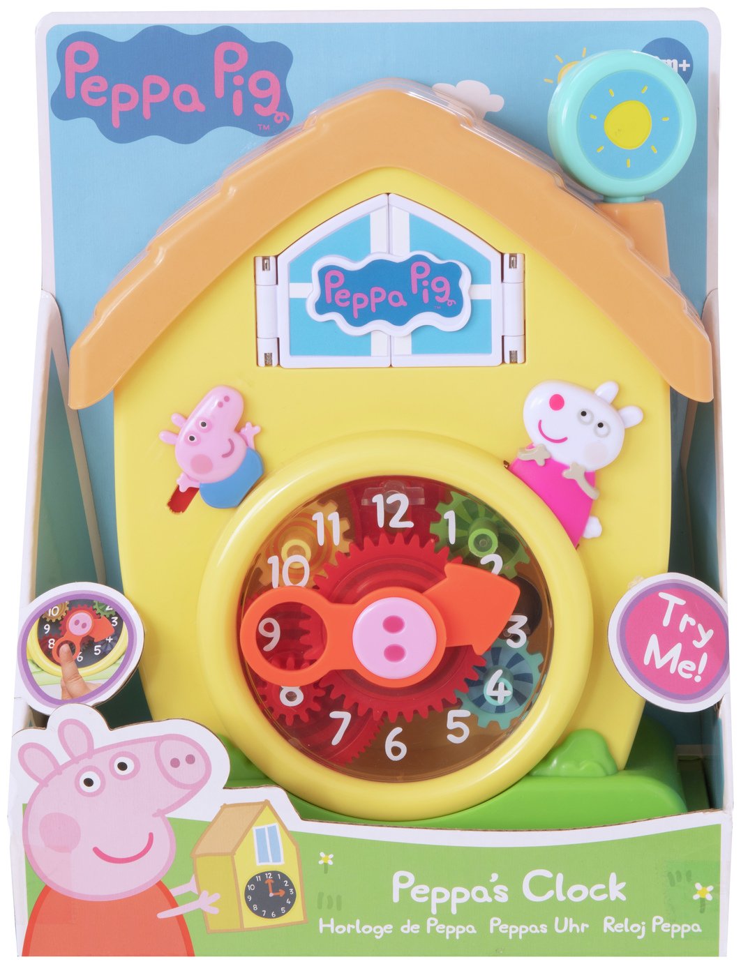 Peppa pig sales cuckoo clock toy