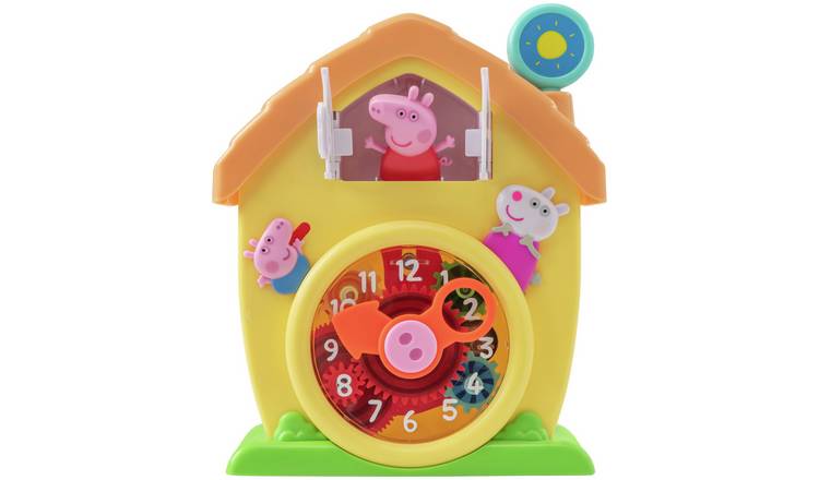 Peppa pig cuckoo store clock toy