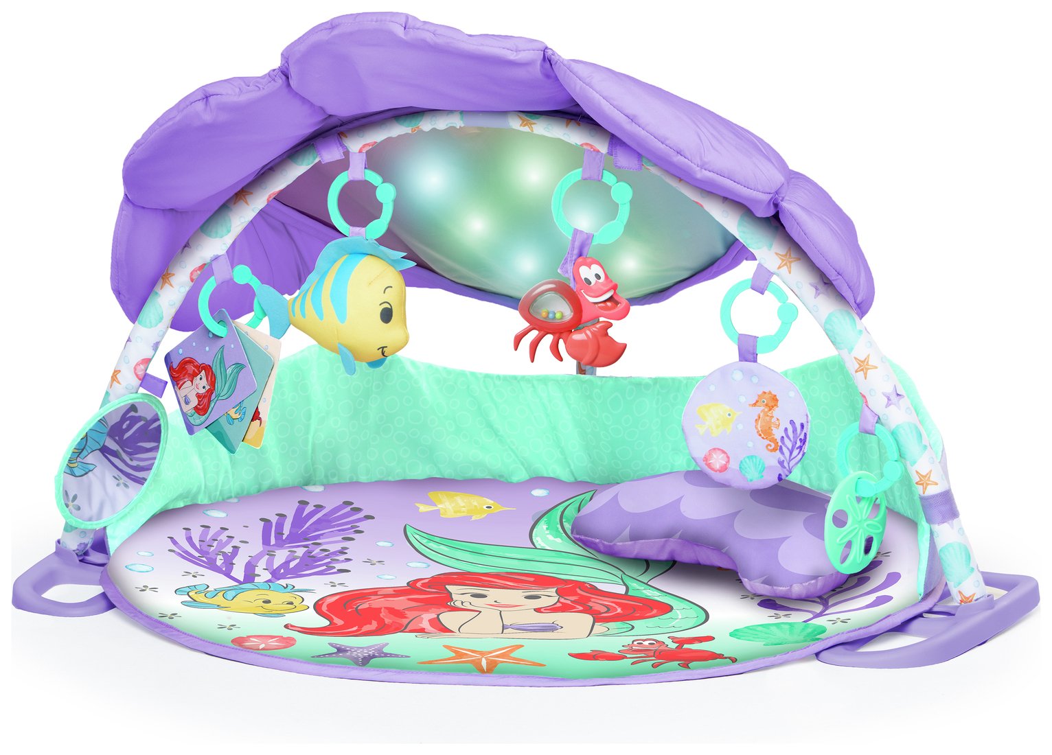 Bright Starts Little Mermaid Twinkle Trove Activity Gym