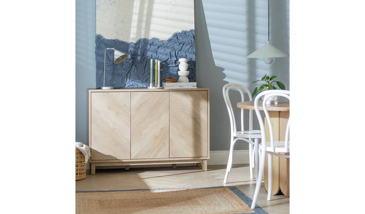 Habitat Fynn 3 Door Sideboard - Oak