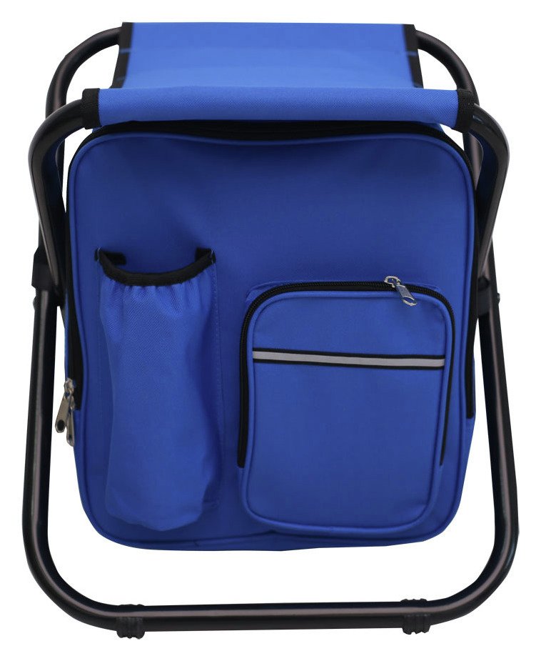 Pro Action Steel Backpack Stool Coolbag All-In-One