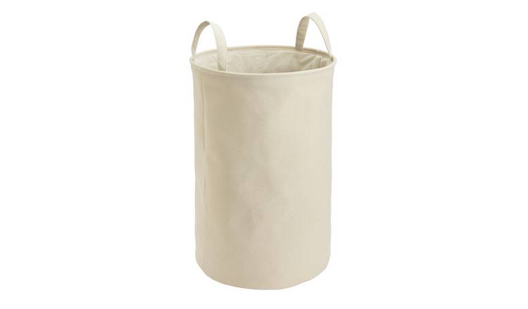  Argos Home 60 Litre Cotton Drawstring Laundry Bag - Cream