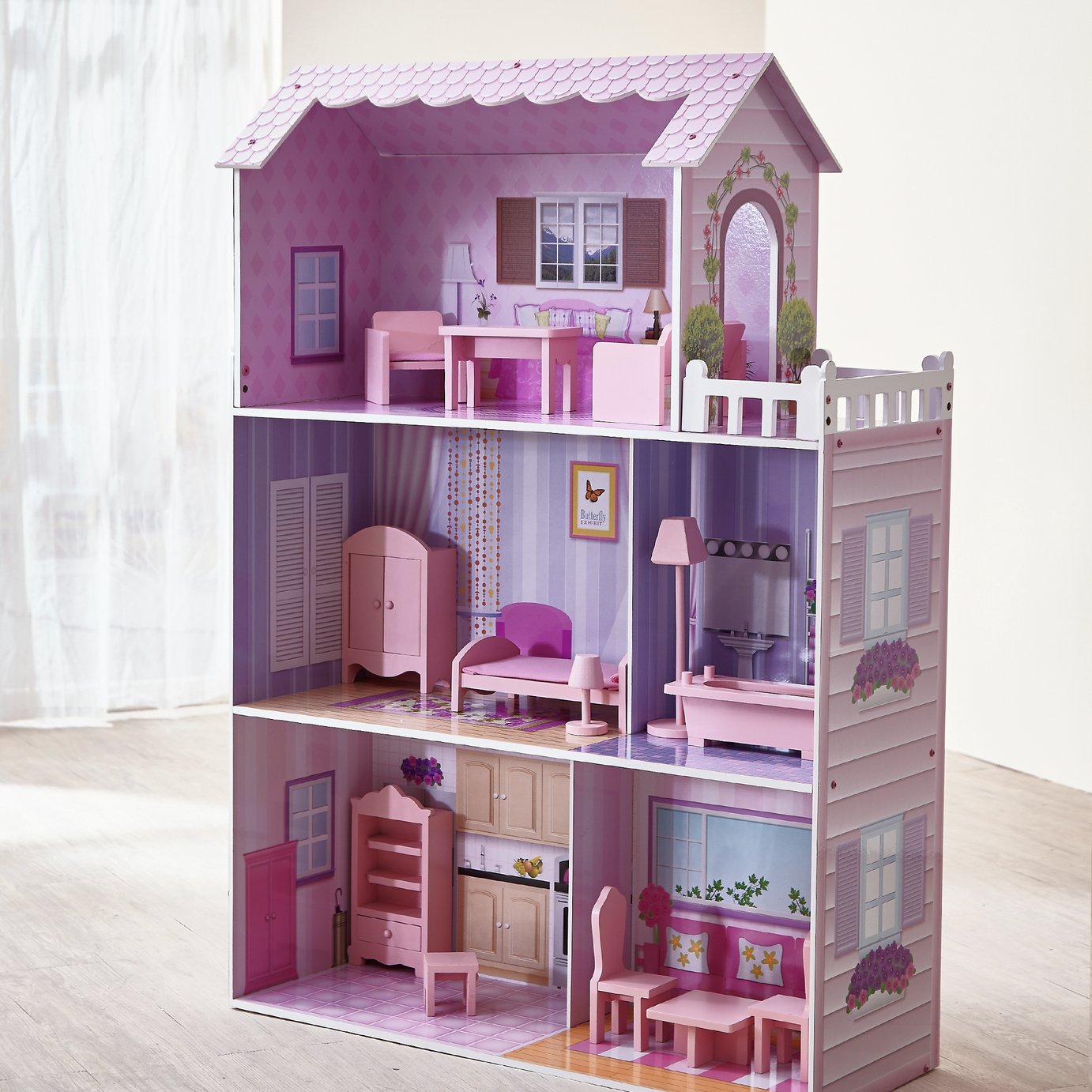 Teamson Kids Dreamland 12 inch Wooden Dolls House Review