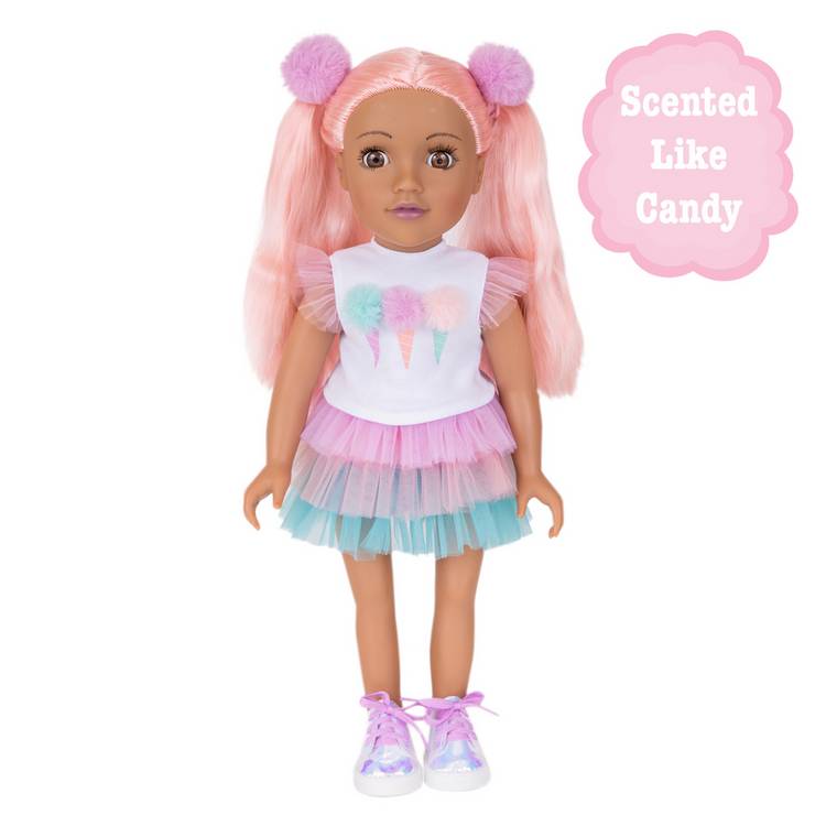 DesignaFriend Connies Friend Scented Flossy Doll-18inch/46cm 0