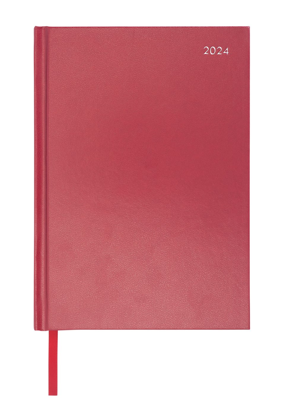 Home A5 Week To View Red Hardbound Diary