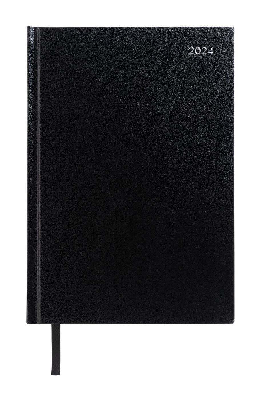 Home A5 Day To Page Black Hardbound Diary