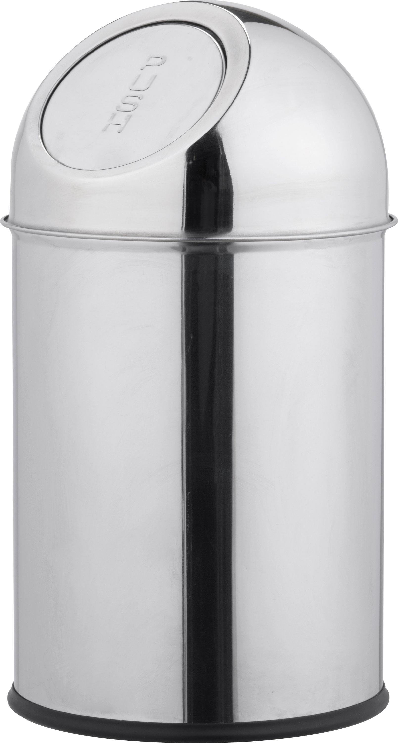 Argos Home 5 Litre Push Bin - Mirrored