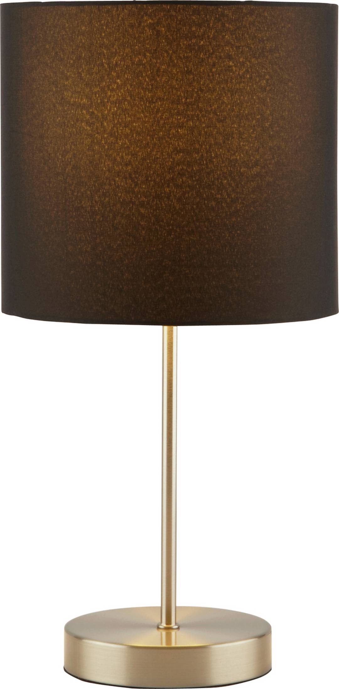 Habitat Satin Stick Table Lamp - Jet Black