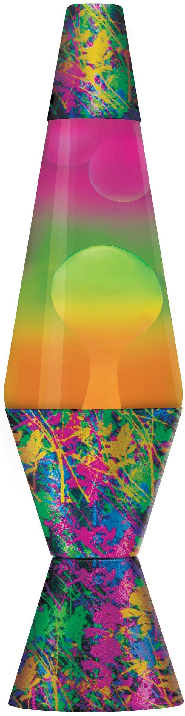 Lava 14.5in ColourMax Paintball Lava Lamp - White & Clear