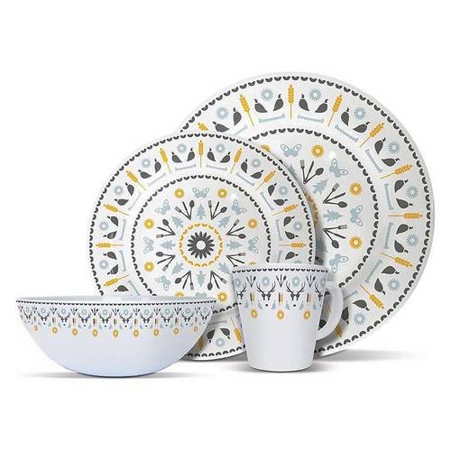 Outdoor dinnerware and cutlery