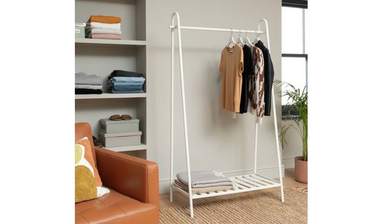 White clothes rail discount argos