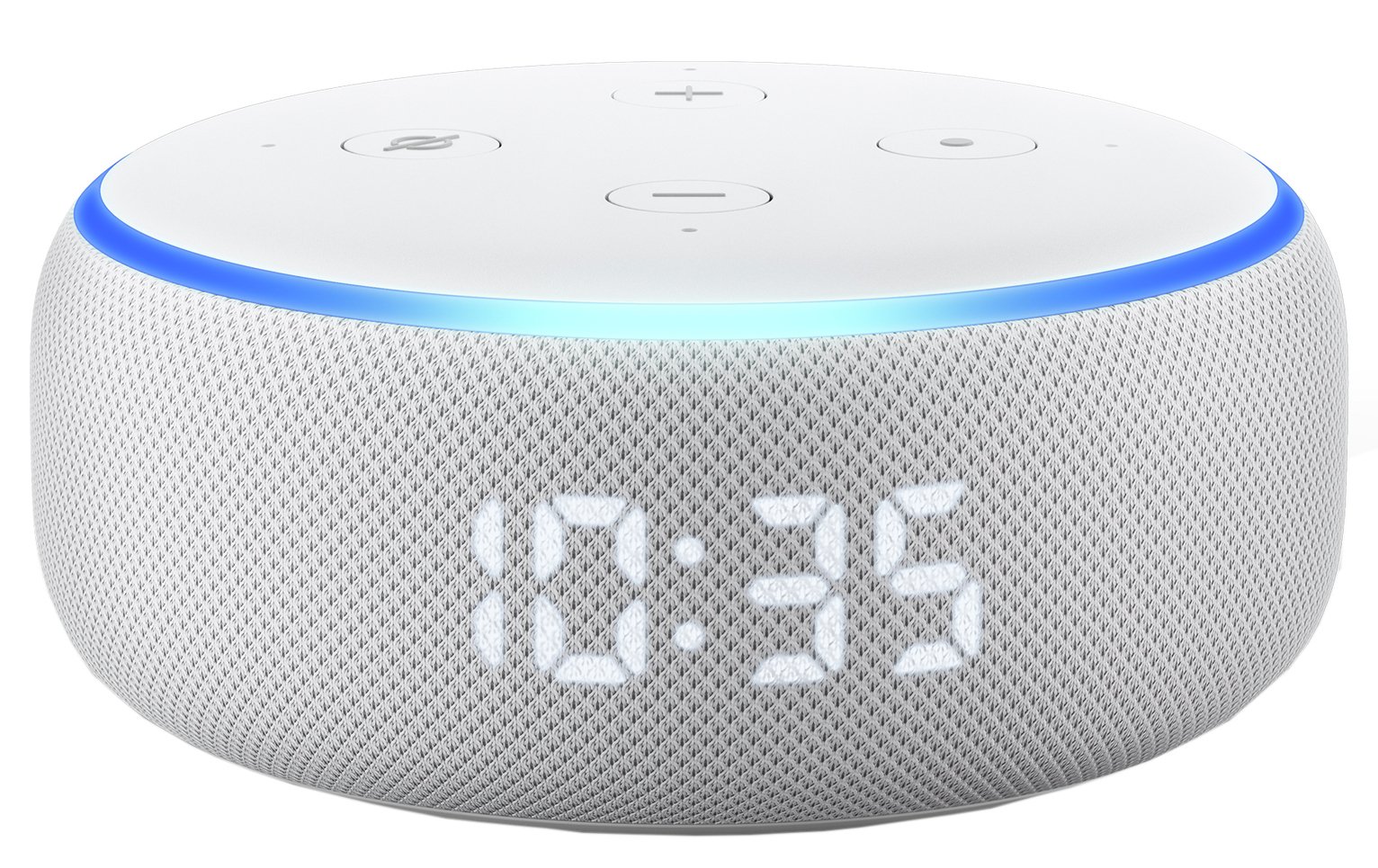 Echo Dot (3rd Generation 2019) with Clock