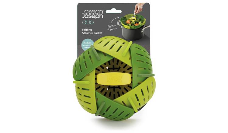 Joseph Joseph Duo Folding Steamer Basket - Green
