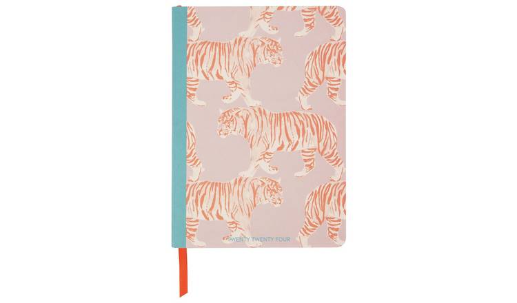 Habitat A5 Week to Page Tiger Diary 2024