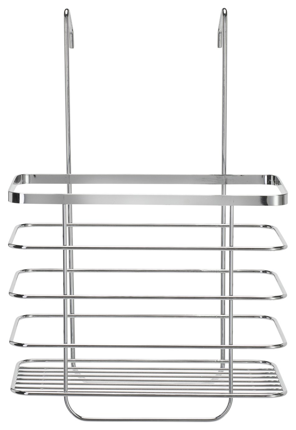 Croydex Deep Shower Caddy - Silver