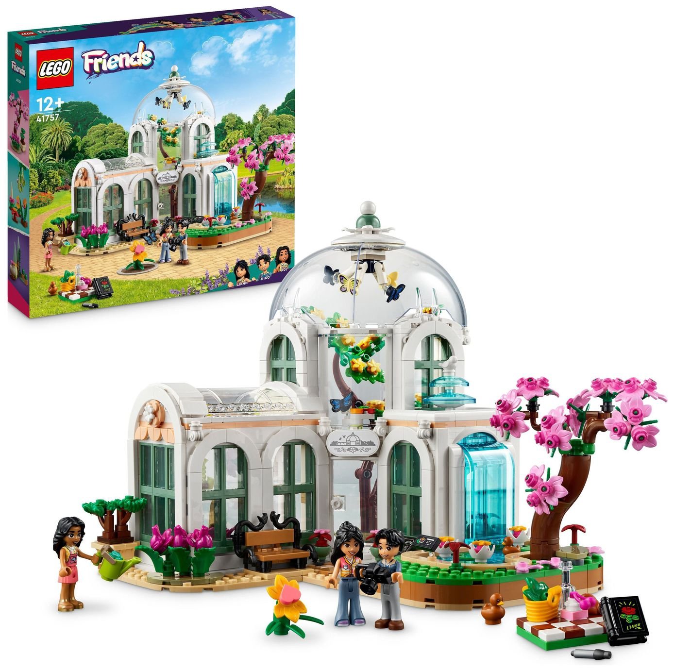 LEGO Friends Botanical Garden Greenhouse with Flowers 41757