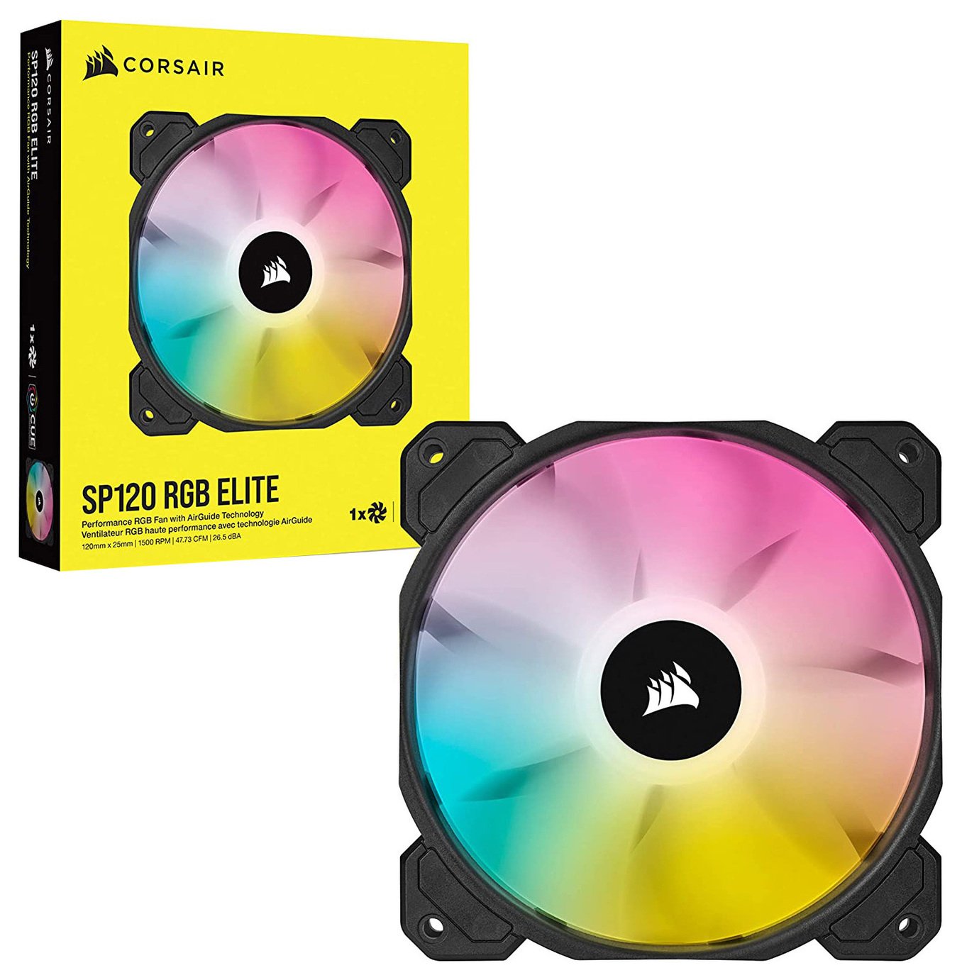 Corsair SP120 120MM RGB LED PC Case Fan