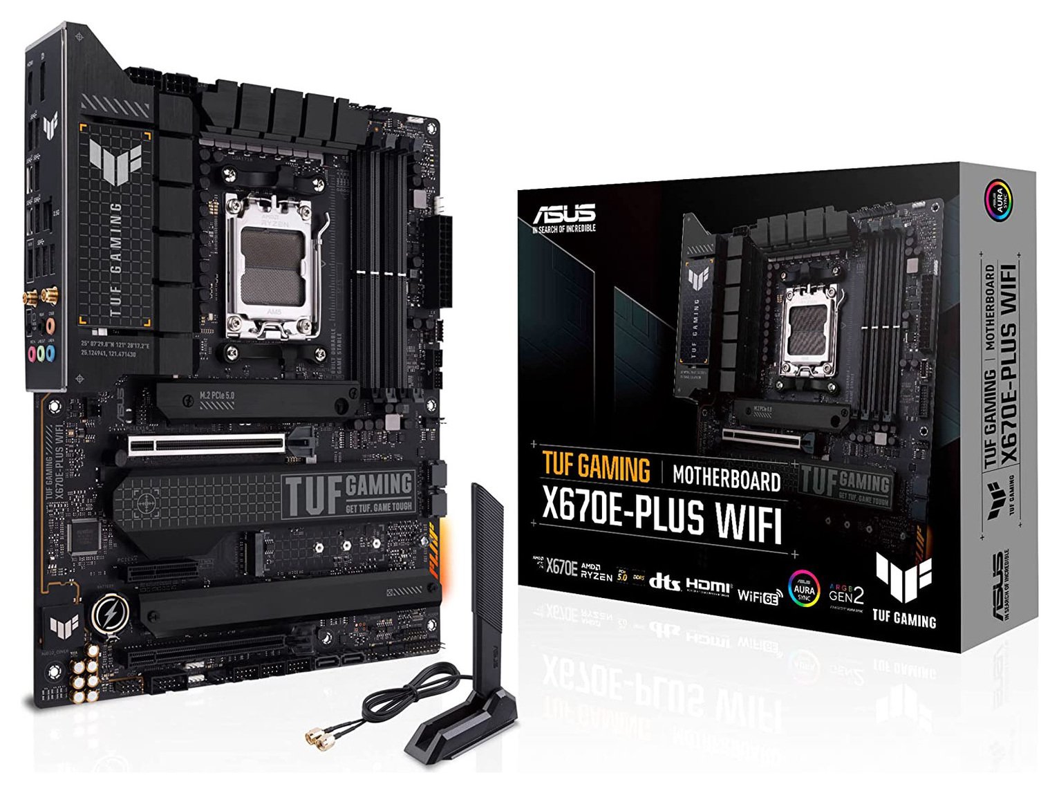 ASUS AM5 TUF Gaming AMD X670E-Plus WiFi Motherboard