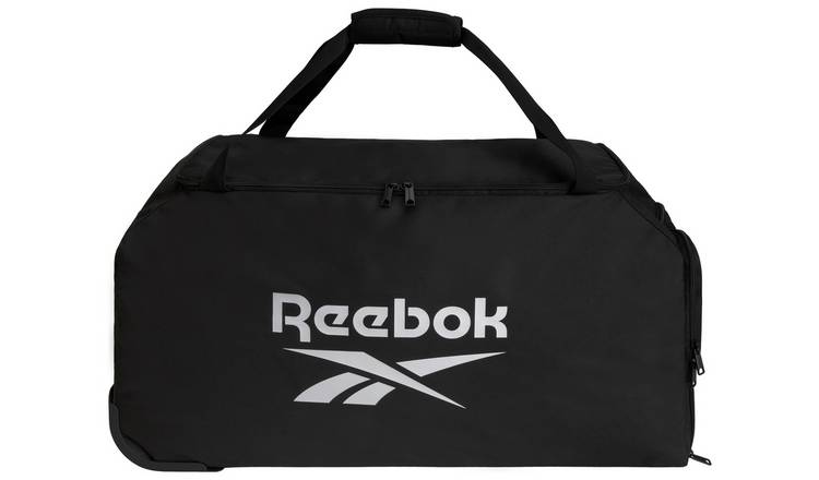 Buy Reebok Active Core Large Wheel Duffel - Black | Backpacks | Argos