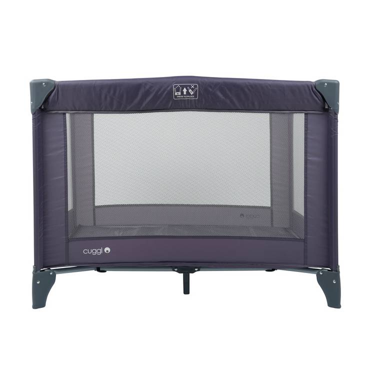 Cuggl Travel Cot - Grey 0