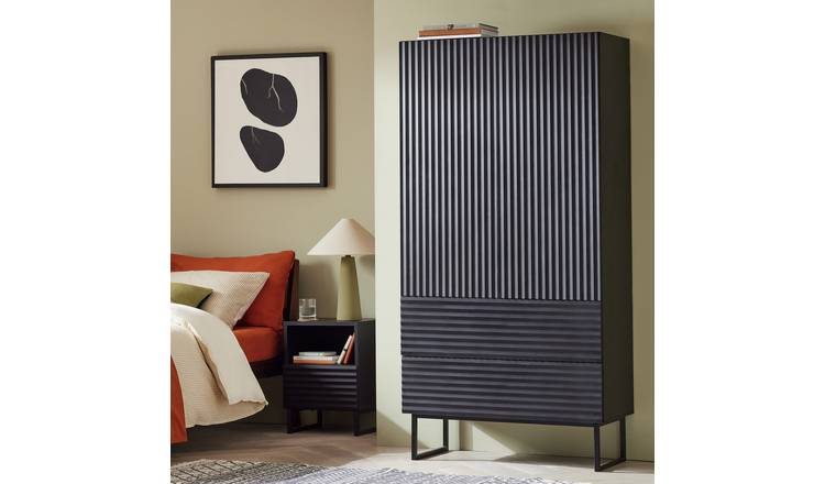 Argos deals black cupboard