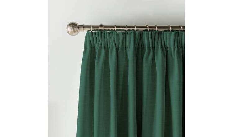 Argos Home Thermal Door Curtain - Green