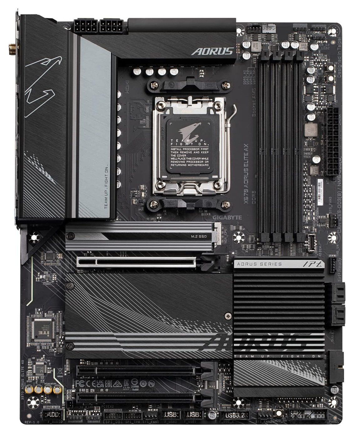 Gigabyte X670 AORUS ELITE AX WiFi AMD Motherboard