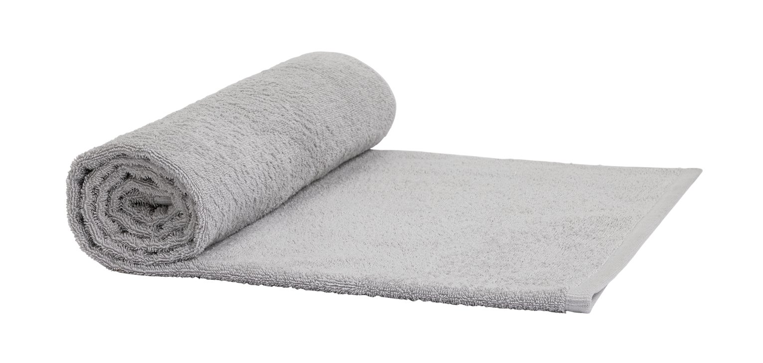 Argos Home Plain Bath Towel - Grey