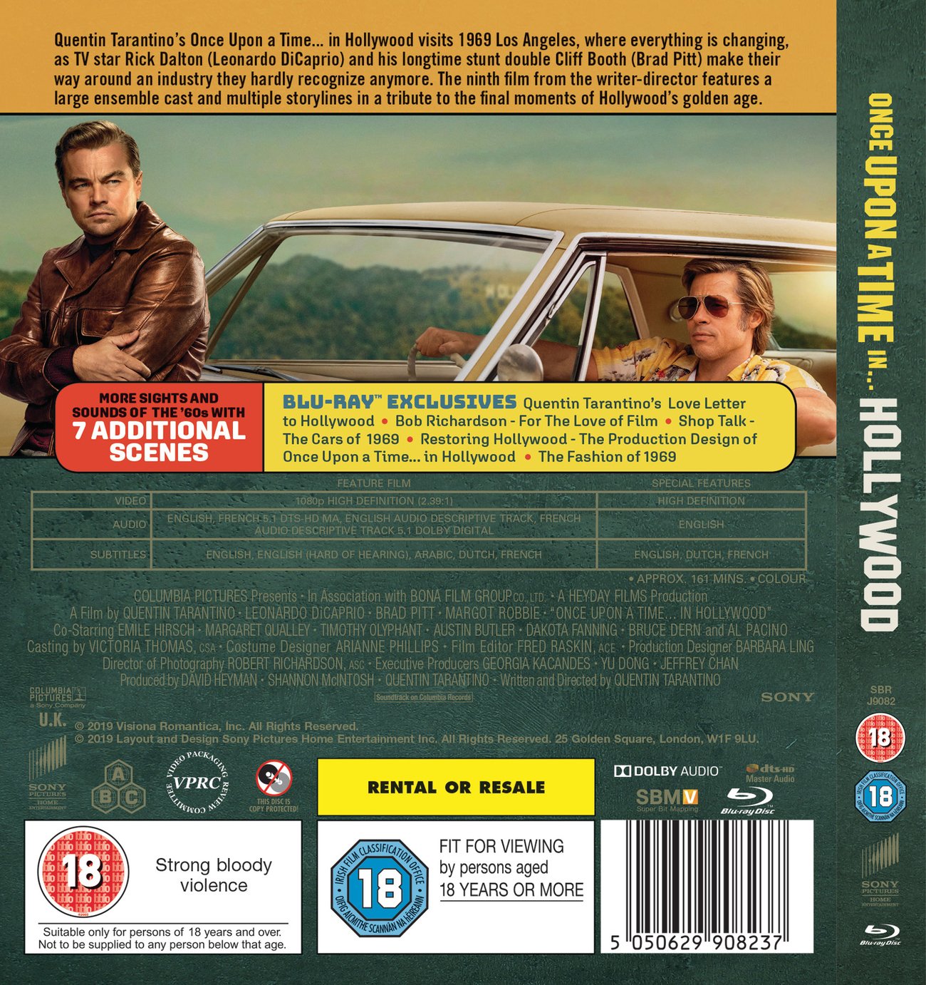 Once Upon a Time in... Hollywood Blu-ray Review