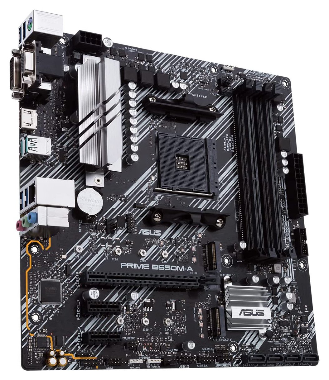 ASUS AM4 Prime AMD B550M-A M-ATX Motherboard