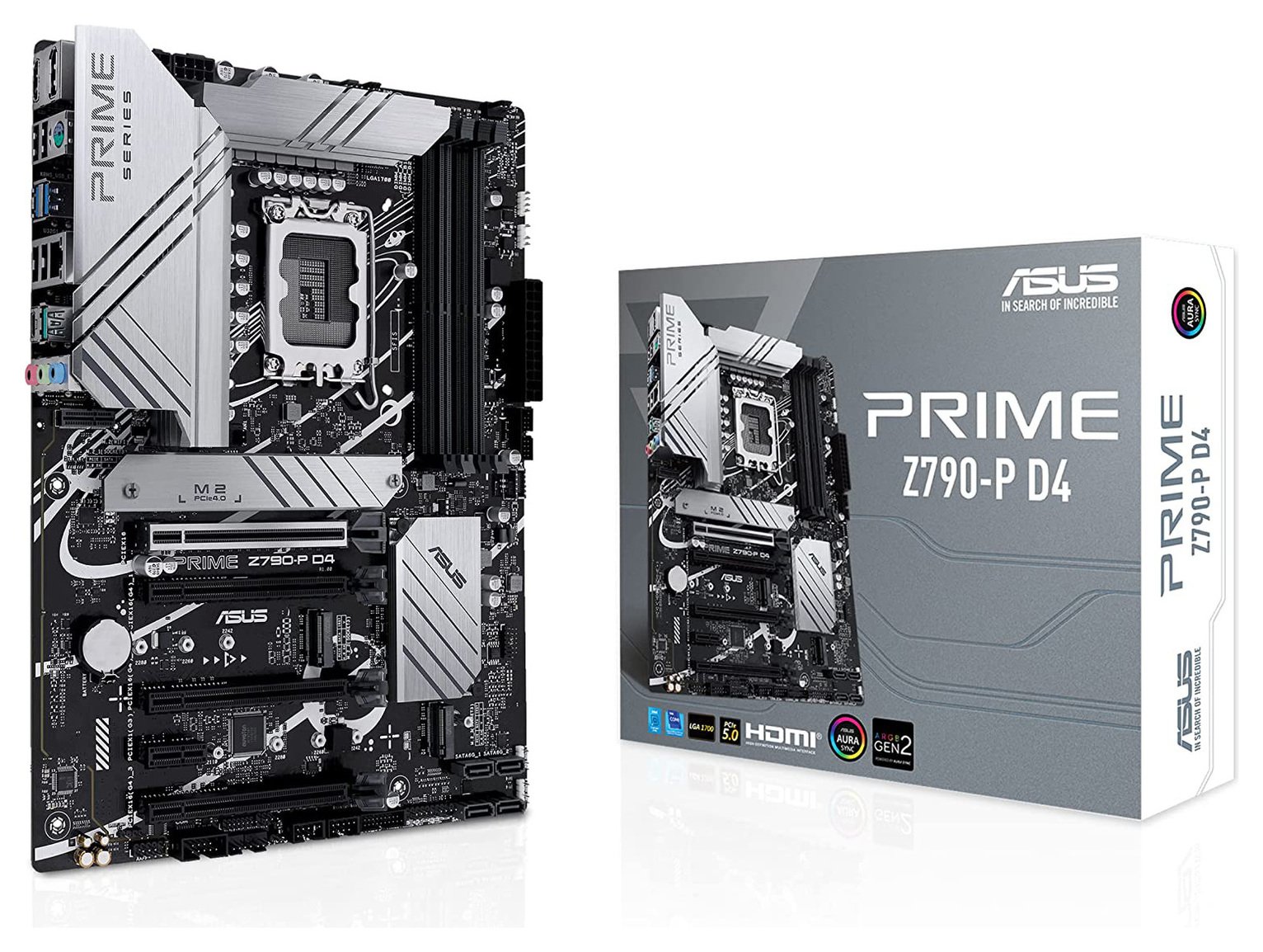 ASUS Prime Z790-P D4 Wi-Fi Intel 1700 Motherboard