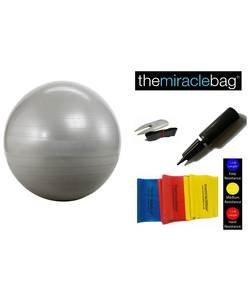 Argos exercise ball with pump sale