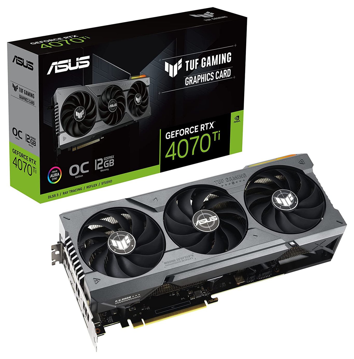 ASUS TUF GeForce RTX 4070 Ti Graphic Card