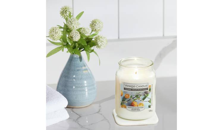 Yankee Home Inspiration Large Candle - Sweet Orange Blossom