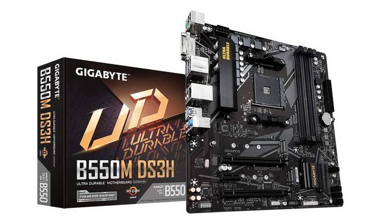 Gigabyte AM4 AMD B550M DS3H M-ATX Motherboard