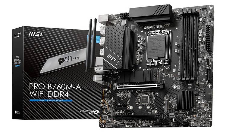 Buy MSI PRO B760M-A Wi-Fi Intel 1700 Motherboard