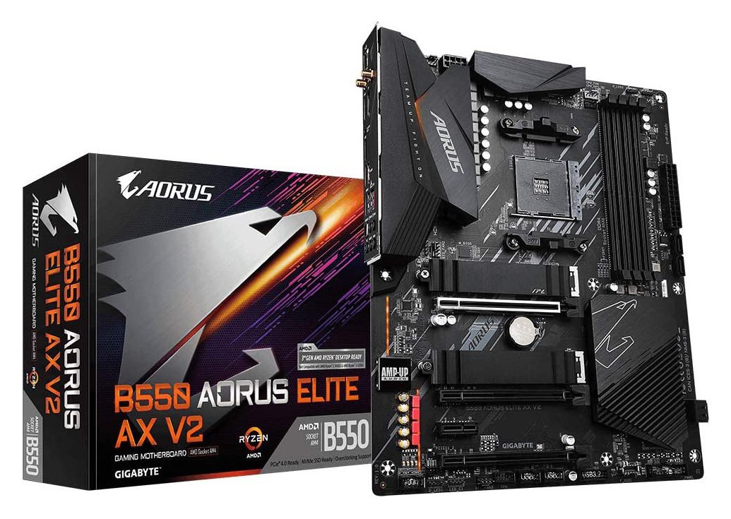 Gigabyte Aorus AM4 AMD B550 AMD Elite AX V2 Motherboard