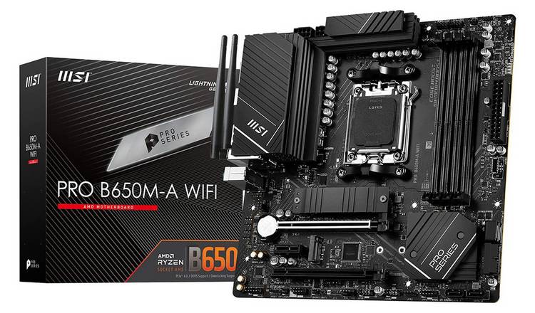 MSI Pro B650M-A Wi-Fi AMD Motherboard 