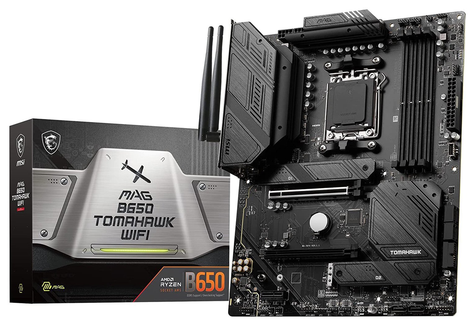 MSI AM5 MAG AMD B650 TOMAHAWK WiFi Motherboard