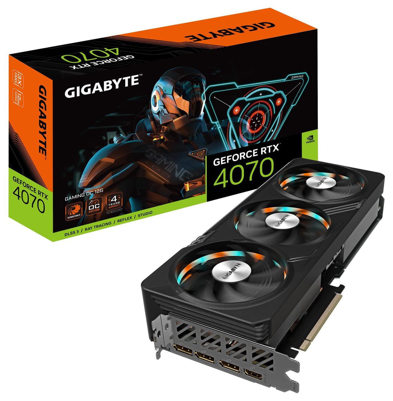 Gigabyte Nvidia RTX 4070 OC 12GB Graphics Card