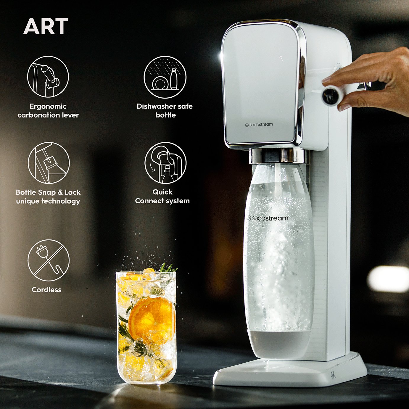 ソーダストリーム Art （SodaStream SSM1091 WHITE） | www 