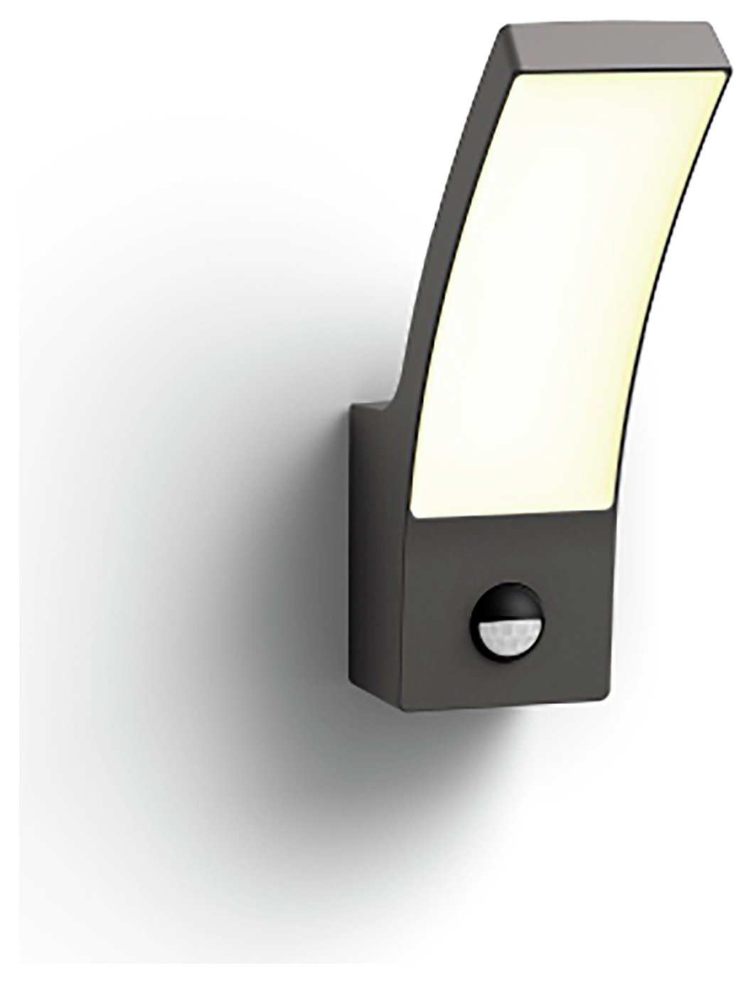 Philips LED Splay Outdoor Wall Light with PIR